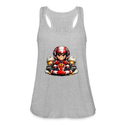 Carcadelogoracerfront - Women's Flowy Tank Top by Bella