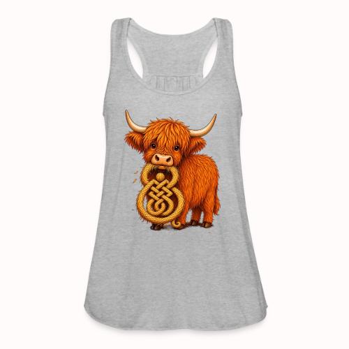 heelan coo - Women's Flowy Tank Top by Bella