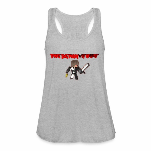 The Demon Within Series Val/Raven Image - Women's Flowy Tank Top by Bella
