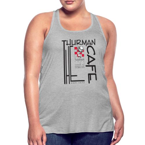 Thurman Cafe Traditional Logo - Women's Flowy Tank Top by Bella