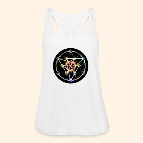 Classic Alchemical Cycle - Women's Flowy Tank Top by Bella