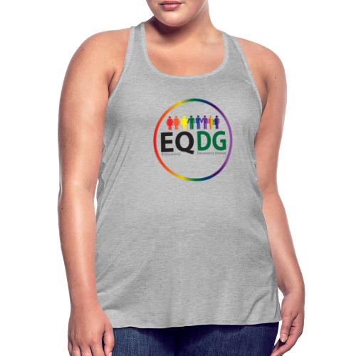EQDG circle logo - Women's Flowy Tank Top by Bella