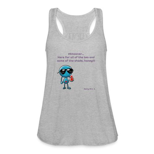 Smoon City 11_Here for the tea - Women's Flowy Tank Top by Bella
