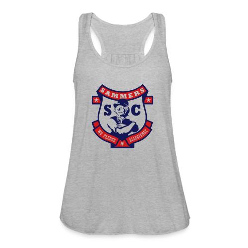 Sammers Logo EPS White - Women's Flowy Tank Top by Bella