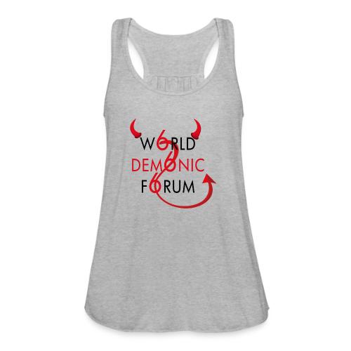 WORLD DEMONIC FORUM - Women's Flowy Tank Top by Bella