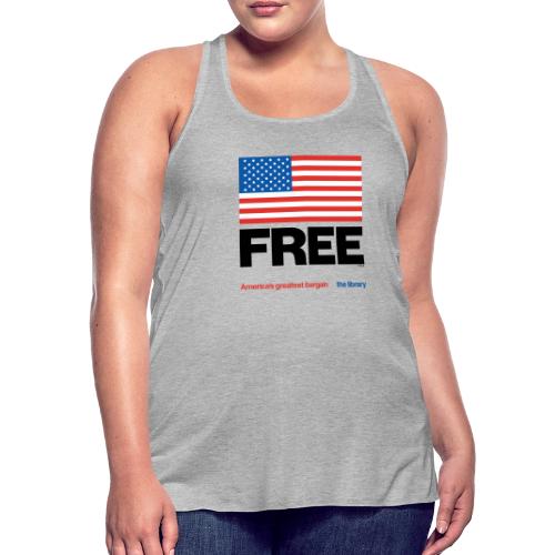 Vintage ALA: America’s greatest bargain - Women's Flowy Tank Top by Bella