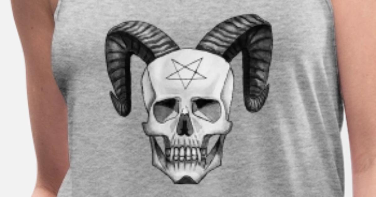 satanic goat head drawing