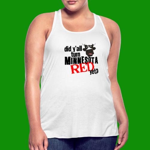 Turn Minnesota Red - Women's Flowy Tank Top by Bella