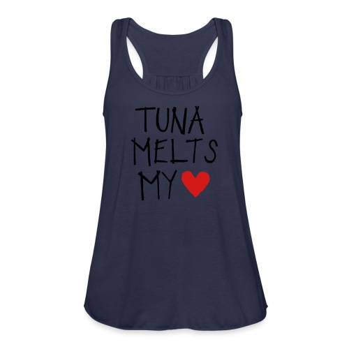 Tuna Melts My Heart - Women's Flowy Tank Top by Bella