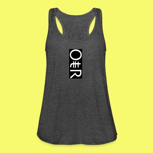 OntheReal coal - Women's Flowy Tank Top by Bella