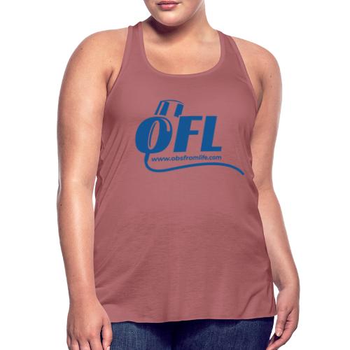 Observations from Life Alternate Logo - Women's Flowy Tank Top by Bella