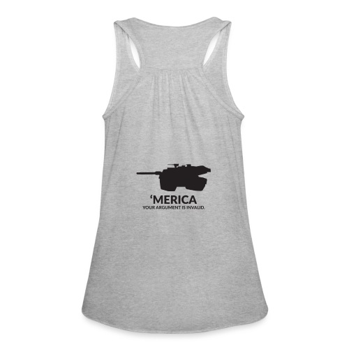 'Merica: Abrams Tank - Women's Flowy Tank Top by Bella