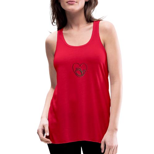 Love and Pureness of a Dove - Women's Flowy Tank Top by Bella