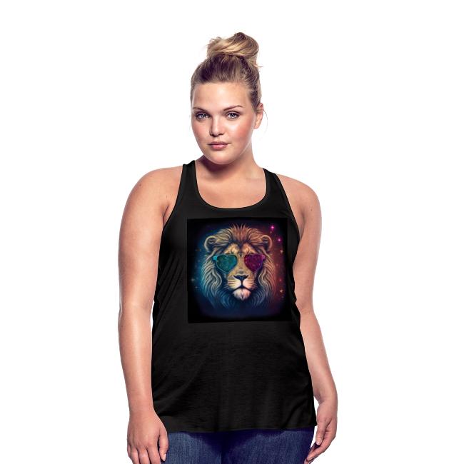 Jesus Lion of Judah wearing love glasses