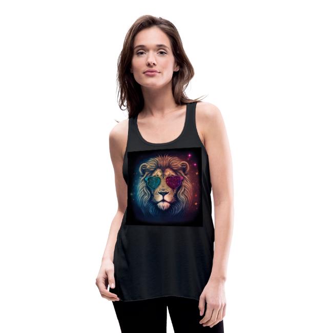 Jesus Lion of Judah wearing love glasses