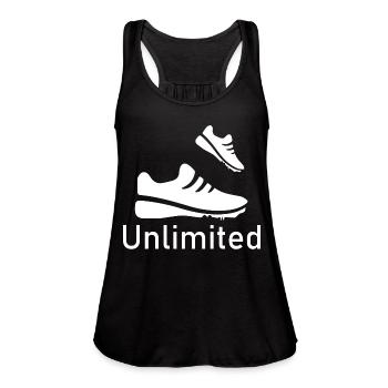 Triathlon - Women's Flowy Tank Top by Bella - black - Front - Julia (174cm)