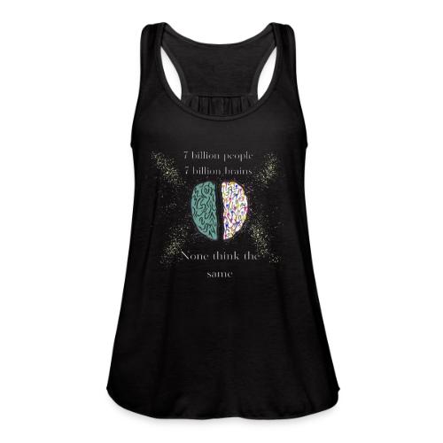 People brains - Women's Flowy Tank Top by Bella