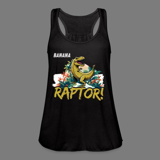 Funny Banana Raptor T-Rex Design