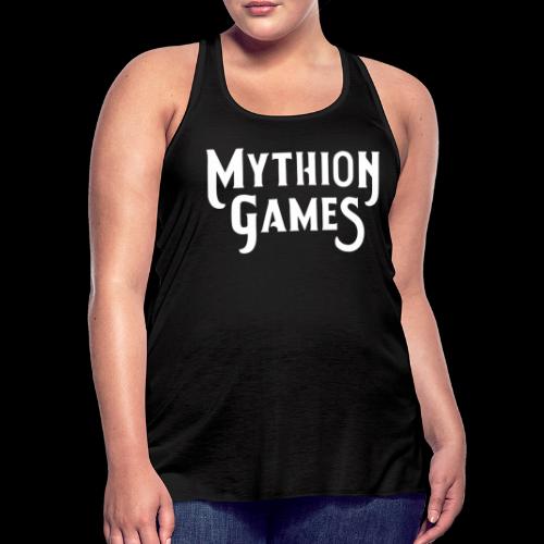 Mythion Logo White - Women's Flowy Tank Top by Bella