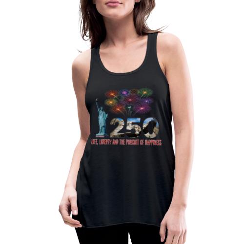 250 Years USA - Women's Flowy Tank Top by Bella