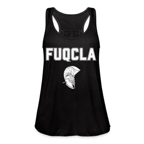 FUQCLA with Trojan Head - Women's Flowy Tank Top by Bella