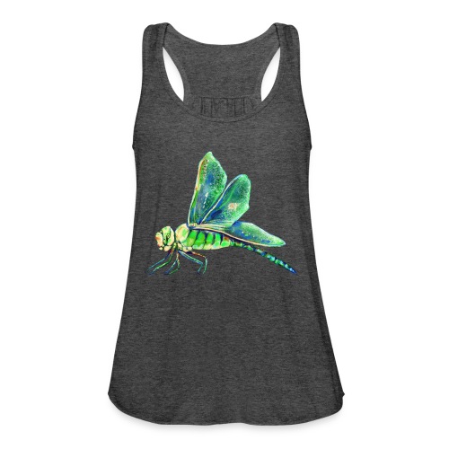 green dragonfly - Women's Flowy Tank Top by Bella