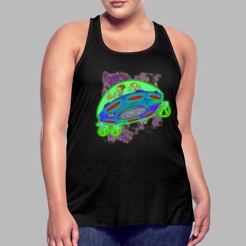 Ongher's UFO Flying Saucer - Women's Flowy Tank Top by Bella