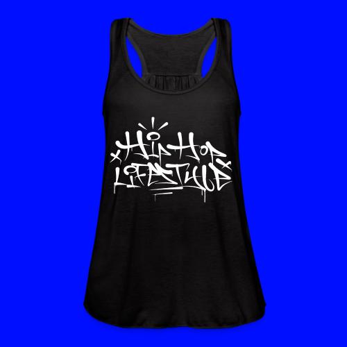 Hip Hop Lifestyle Graffiti Tag - Women's Flowy Tank Top by Bella