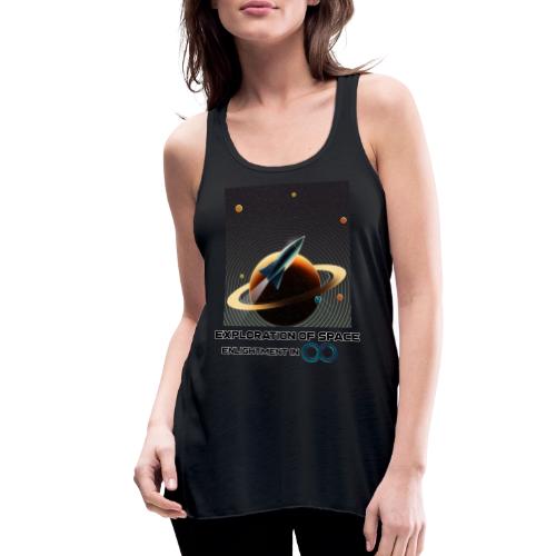Exploration Of Space - Women's Flowy Tank Top by Bella