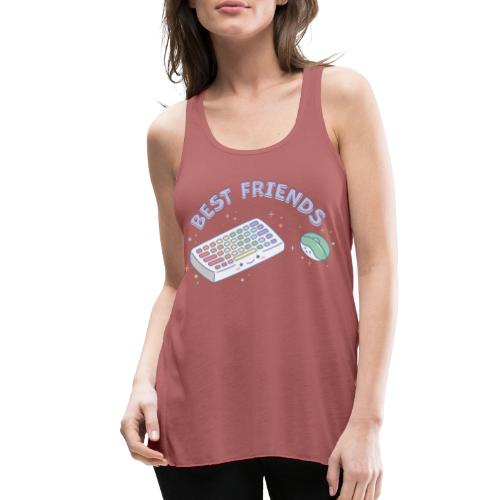Best Friends - Women's Flowy Tank Top by Bella