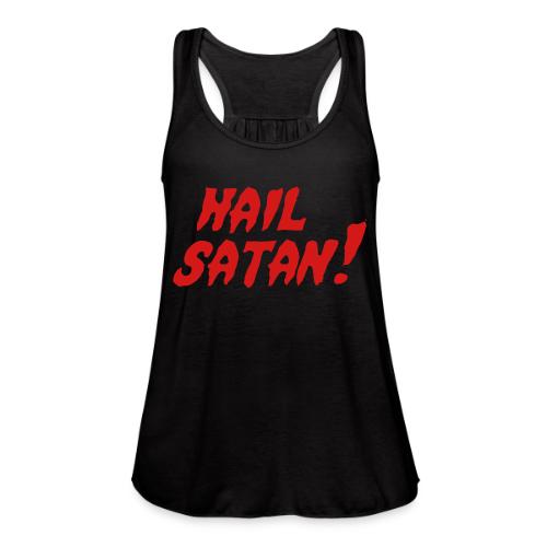 Hail Satan! - Women's Flowy Tank Top by Bella