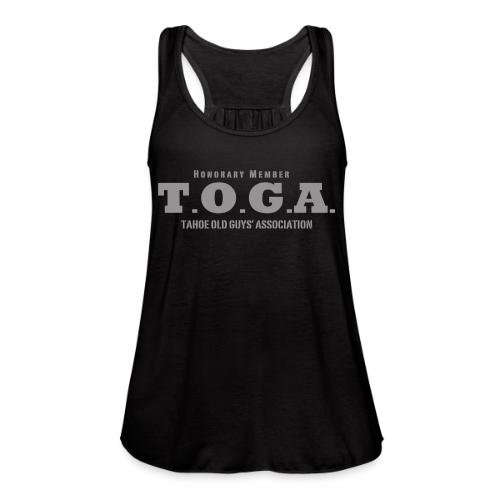 T.O.G.A. TOGA - Tahoe Old Guys' Association - Women's Flowy Tank Top by Bella