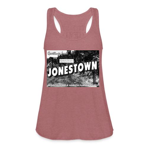 Jonestown Postcard - Women's Flowy Tank Top by Bella