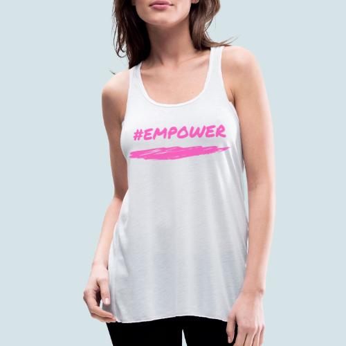 Pink Power - Women's Flowy Tank Top by Bella