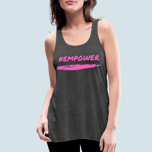 Pink Power - Women's Flowy Tank Top by Bella