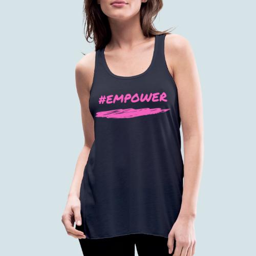 Pink Power - Women's Flowy Tank Top by Bella