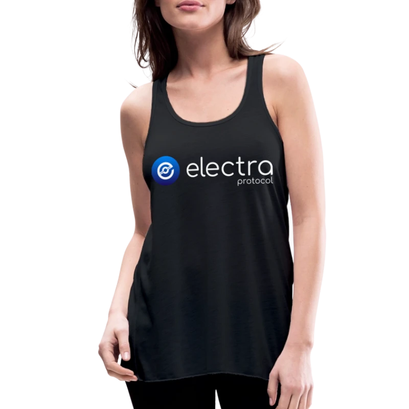 Electra Protocol Logo - Women's Flowy Tank Top by Bella
