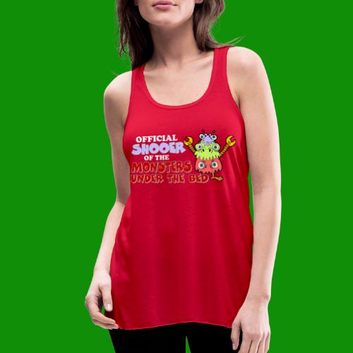 Official Shooer of the Monsters Under the Bed - Women's Flowy Tank Top by Bella