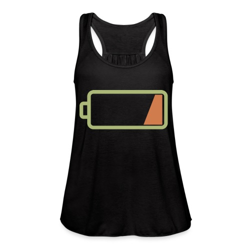 Silicon Valley - Low Battery - Women's Flowy Tank Top by Bella