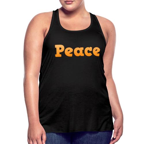 Peace 19 - Women's Flowy Tank Top by Bella
