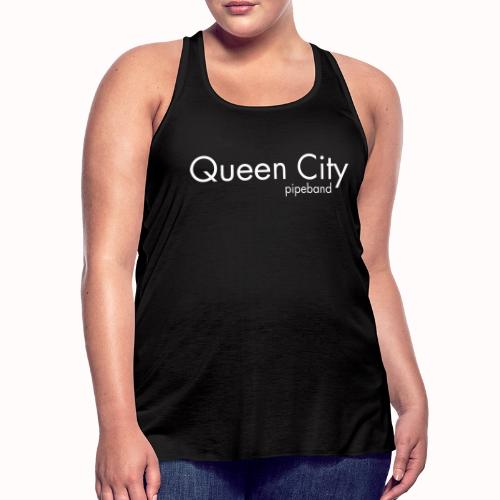 Queen City white - Women's Flowy Tank Top by Bella