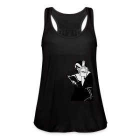 Salty Nun 2 color VG - Women's Flowy Tank Top by Bella