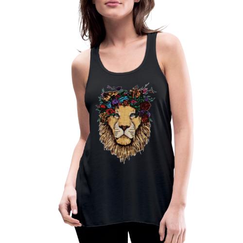 Crown of beauty - Women's Flowy Tank Top by Bella