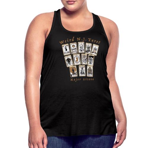 Weird N.J. Tarot – Major Arcana - Women's Flowy Tank Top by Bella