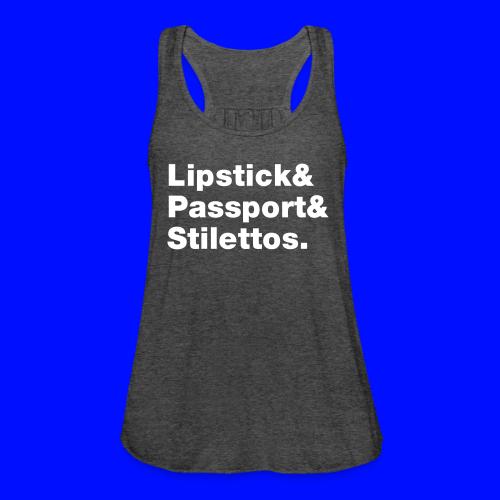 Travel essentials - Women's Flowy Tank Top by Bella