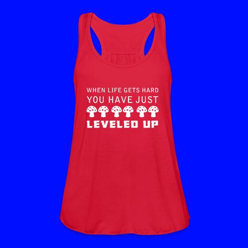 Level Up - Women's Flowy Tank Top by Bella