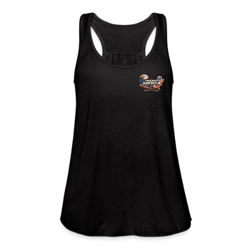 Get Big. Get Educated. Collection - Women's Flowy Tank Top by Bella