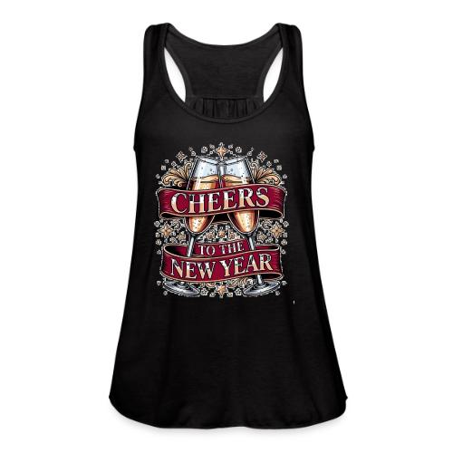 New Year's Champagne T-Shirt - Women's Flowy Tank Top by Bella
