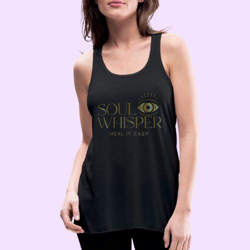 Soul Whisper - Metallic Design - Women's Flowy Tank Top by Bella