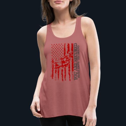 You are Secured To Fly Above The Ground - Women's Flowy Tank Top by Bella
